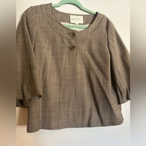 Banana Republic Taupe Wool Blazer